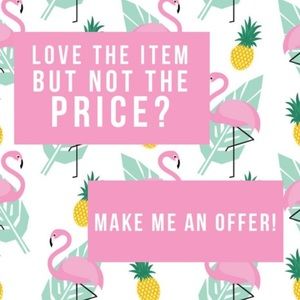 BUNDLE YOUR LIKES AND MAKE AN OFFER😊😊